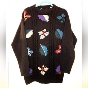 Vintage Leaf Sweater 🍂